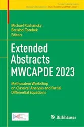 Book cover of Extended Abstracts MWCAPDE 2023 by Unknown