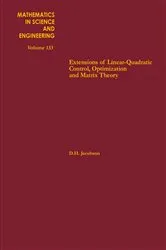 Book cover of Extensions of Linear-Quadratic Control, Optimization and Matrix Theory by David H. JACOBSON