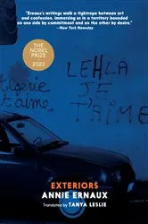 Book cover of Exteriors by Annie Ernaux
