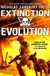 Book cover of Extinction Evolution by Nicholas Sansbury Smith