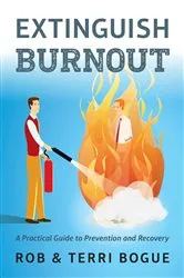 Book cover of Extinguish Burnout by Terri Bogue