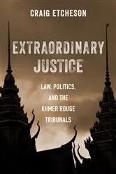 Book cover of Extraordinary Justice by Peter Judson Richards