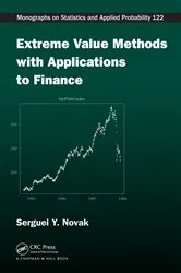Book cover of Extreme Value Methods with Applications to Finance by Serguei Y. Novak