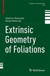 Book cover of Extrinsic Geometry of Foliations by Vladimir Rovenski