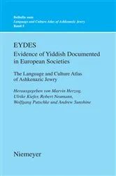 Book cover of EYDES (Evidence of Yiddish Documented in European Societies) by Marvin Herzog