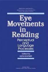 Book cover of Eye Movements in Reading by Keith Rayner