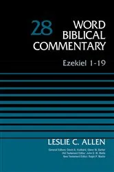 Book cover of Ezekiel 1-19, Volume 28 by Leslie C. Allen