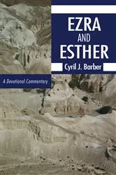 Book cover of Ezra and Esther by Cyril J. Barber