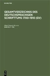 Book cover of F - Feh by Hilmar Schmuck