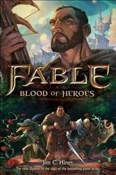 Book cover of Fable: Blood of Heroes by Jim C. Hines