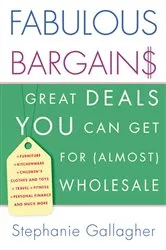 Book cover of Fabulous Bargains! by Stephanie Gallagher