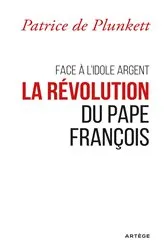 Book cover of Face à l'idole Argent, la révolution du pape François by Patrice de Plunkett
