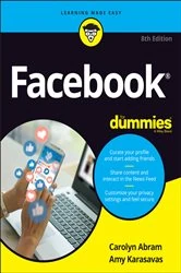 Book cover of Facebook For Dummies (8th ed.) by Carolyn Abram