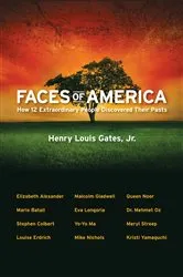 Book cover of Faces of America by Henry Louis Gates Jr.