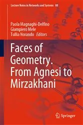 Book cover of Faces of Geometry. From Agnesi to Mirzakhani by Paola Magnaghi-Delfino