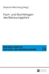 Book cover of Fach- und Rechtsfragen des Bebauungsplans by Stephan Mitschang