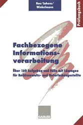 Book cover of Fachbezogene Informationsverarbeitung by Werner Hau