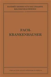Book cover of Fachkrankenhäuser by NA Biesalski