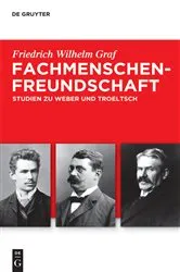 Book cover of Fachmenschenfreundschaft by Friedrich Wilhelm Graf