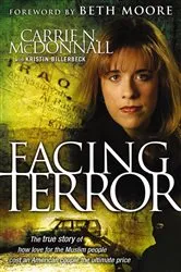 Book cover of Facing Terror by Carrie McDonnall