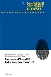 Book cover of Facteurs d’Identité- Faktoren der Identitaet by Günter Krause