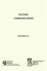 Book cover of Factory Communications by Architecture Technology Architecture Technology Corpor