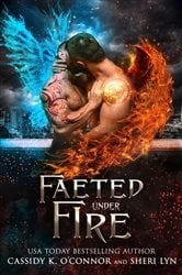 Book cover of Faeted Under Fire by O'Connor, Cassidy, K.