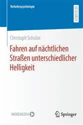 Book cover of Fahren auf nächtlichen Straßen unterschiedlicher Helligkeit by Christoph Schulze