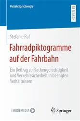 Book cover of Fahrradpiktogramme auf der Fahrbahn by Stefanie Ruf