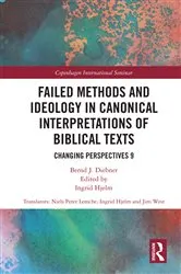 Book cover of Failed Methods and Ideology in Canonical Interpretation of Biblical Texts by Bernd Diebner