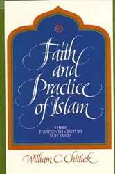 Book cover of Faith and Practice of Islam by William C. Chittick