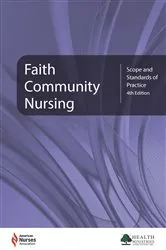 Book cover of Faith Community Nursing (4th ed.) by American Nurses Association