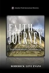 Book cover of Faith for the Journey (Volume II) by Roderick Levi Evans