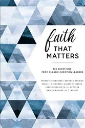 Book cover of Faith That Matters by Frederick Buechner