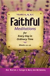 Book cover of Faithful Meditations by Savage J. Warren
