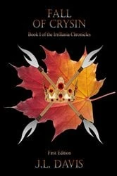 Book cover of Fall of Crysin by J.L. Davis