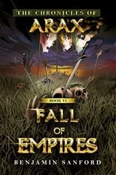 Book cover of Fall of Empires by Benjamin Sanford