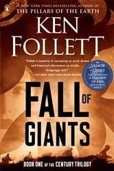 Book cover of Fall of Giants by Ken Follett