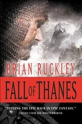 Book cover of Fall of Thanes by Brian Ruckley
