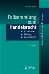 Book cover of Fallsammlung zum Handelsrecht (2nd ed.) by Rocco Jula