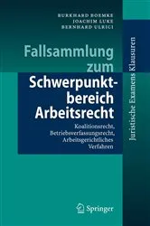 Book cover of Fallsammlung zum Schwerpunktbereich Arbeitsrecht by Unknown