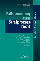 Book cover of Fallsammlung zum Strafprozessrecht (3rd ed.) by Unknown