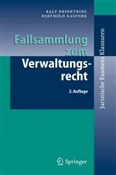 Book cover of Fallsammlung zum Verwaltungsrecht (2nd ed.) by M. Bach