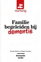 Book cover of Familie begeleiden bij dementie by Ronald Geelen