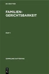 Book cover of Familiengerichtsbarkeit by Unknown