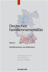 Book cover of Familiennamen aus Rufnamen by Kathrin Dräger