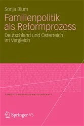Book cover of Familienpolitik als Reformprozess by Sonja Blum