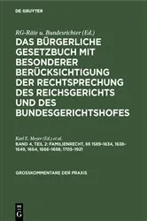Book cover of Familienrecht, §§ 1589–1634, 1638–1649, 1664, 1666–1698, 1705–1921 (10th ed.) by Karl E. Meyer