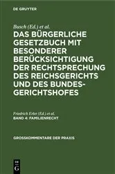 Book cover of Familienrecht (7th ed.) by Friedrich Erler