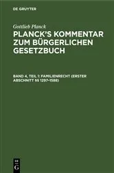 Book cover of Familienrecht (Erster Abschnitt §§ 1297–1588) (4th ed.) by E. Brodmann